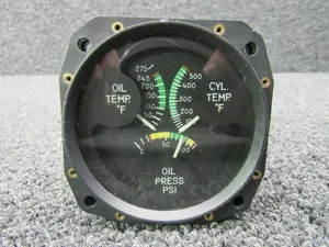 PS50160-5 Robinson R44 Rochester Oil Pressure/ Temp/ Cylinder Temp (28 Volts)